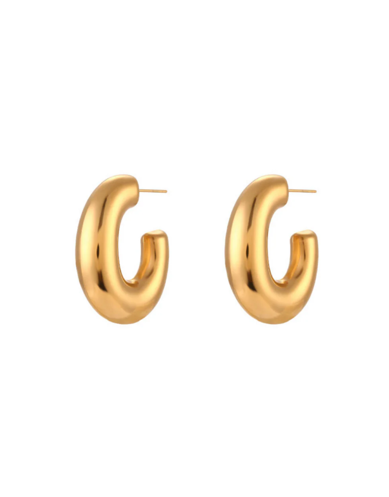HJANE JEWELS Karlie Hoop Earrings in Gold