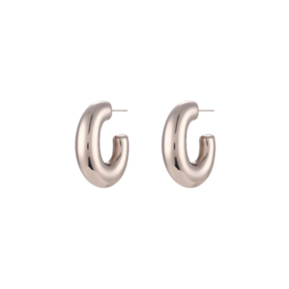 HJANE JEWELS Karlie Hoop Earrings in Silver