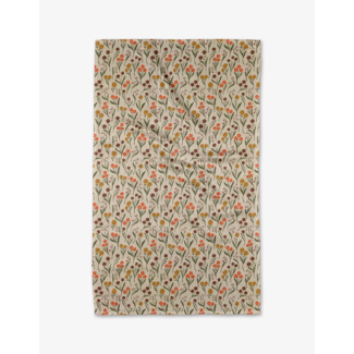 GEOMETRY Fall Blossom Tea Towel