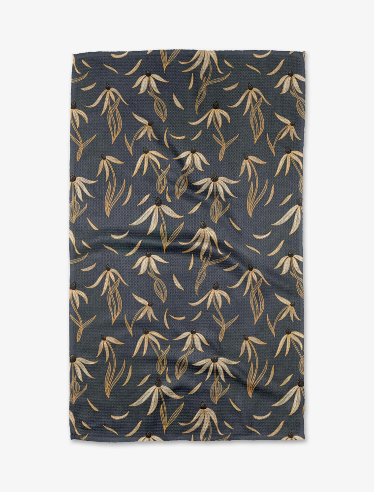 GEOMETRY Echinacea Tea Towel