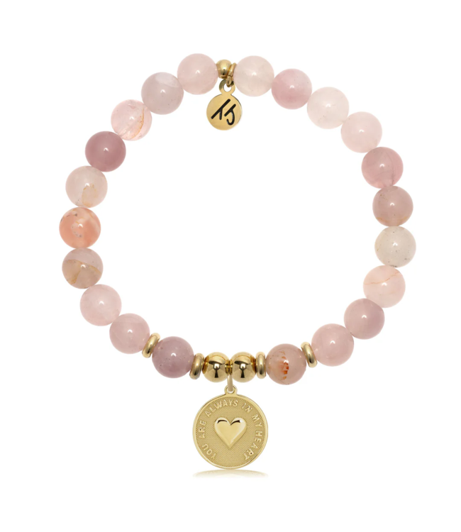 Always In My Heart Bracelet in Madagascar Quartz & Gold
