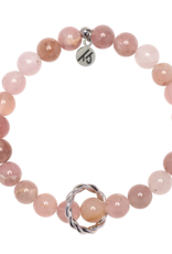 TJAZELLE Bonded Together Bracelet in Madagascar Quartz & Silver