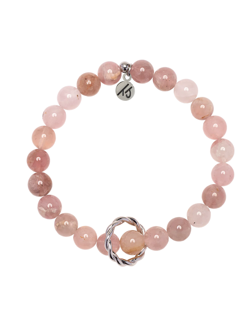 TJAZELLE Bonded Together Bracelet in Madagascar Quartz & Silver