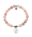 Cherry Blossom Bracelet in Madagascar Quartz & Silver