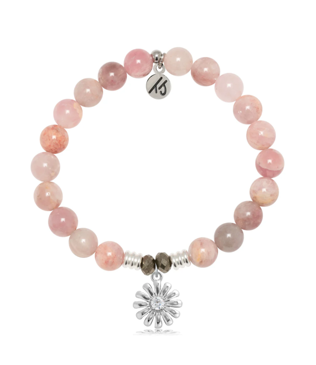 Daisy Bracelet in Madagascar Quartz & Silver