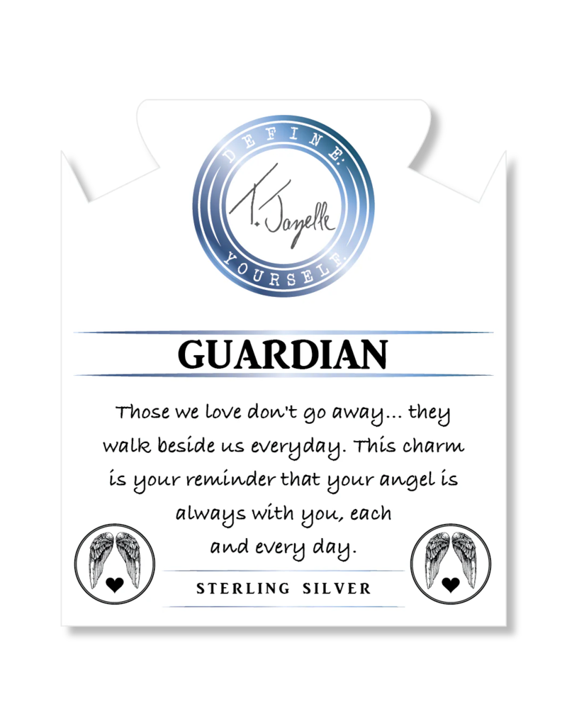 TJAZELLE Guardian Bracelet in Blue Aquamarine & Silver