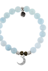 TJAZELLE Friendship Stars Bracelet in Blue Aquamarine & Silver TJAZELLE Friendship Stars Bracelet in Blue Aquamarine & Silver