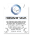 Friendship Stars Bracelet in Blue Aquamarine & Silver
