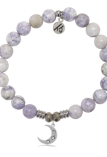 TJAZELLE Friendship Stars Bracelet in Purple Turquoise & Silver TJAZELLE Friendship Stars Bracelet in Purple Turquoise & Silver