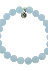 TJAZELLE Mystic Bracelet in Blue Aquamarine & Silver