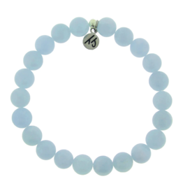 TJAZELLE Mystic Bracelet in Blue Aquamarine & Silver