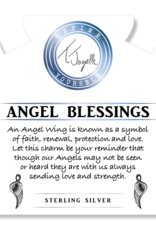TJAZELLE Angel Blessings Bracelet in Moonstone & Silver