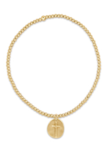 ENEWTON DESIGN Classic Gold 2mm Bead Bracelet - Gold Inspire Small Charm