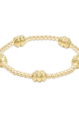 ENEWTON DESIGN Admire Pattern 3mm Bead Bracelet - Gold ENEWTON DESIGN Admire Pattern 3mm Bead Bracelet - Gold