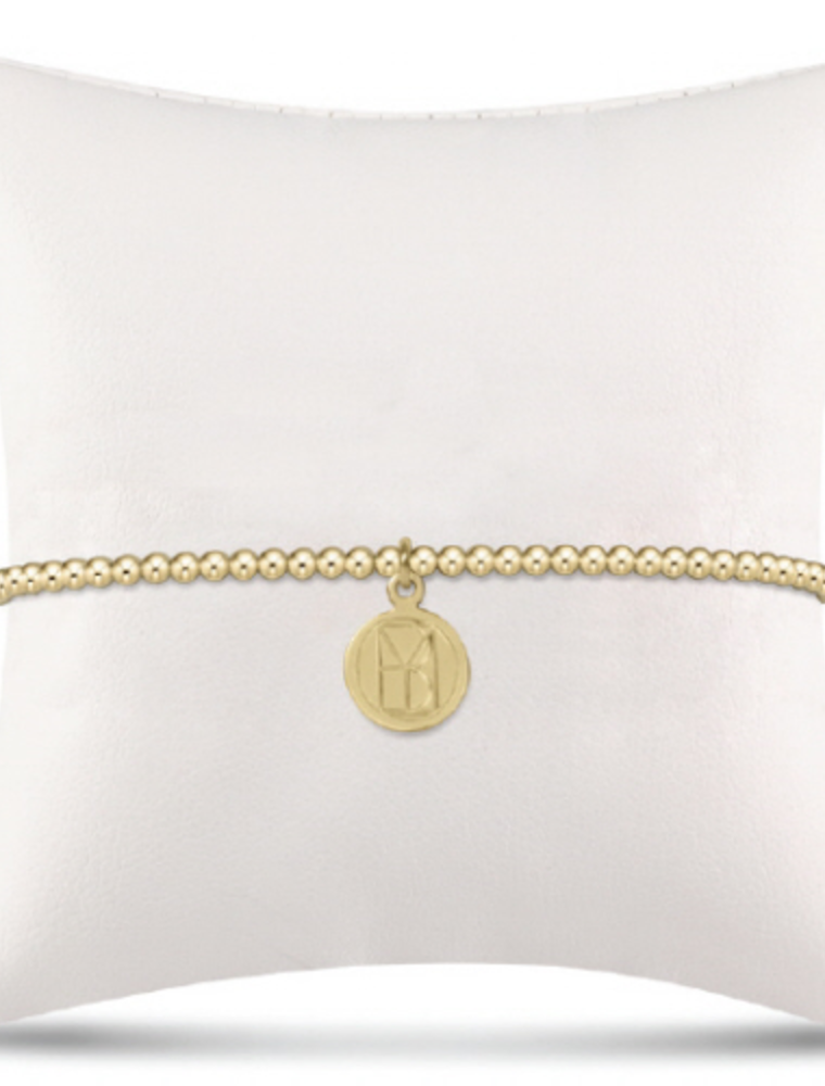 ENEWTON DESIGN Classic Gold 2mm "Be You" Bead Bracelet - Gold