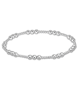 ENEWTON DESIGN Classic Joy Pattern 4mm Bead Bracelet - Silver