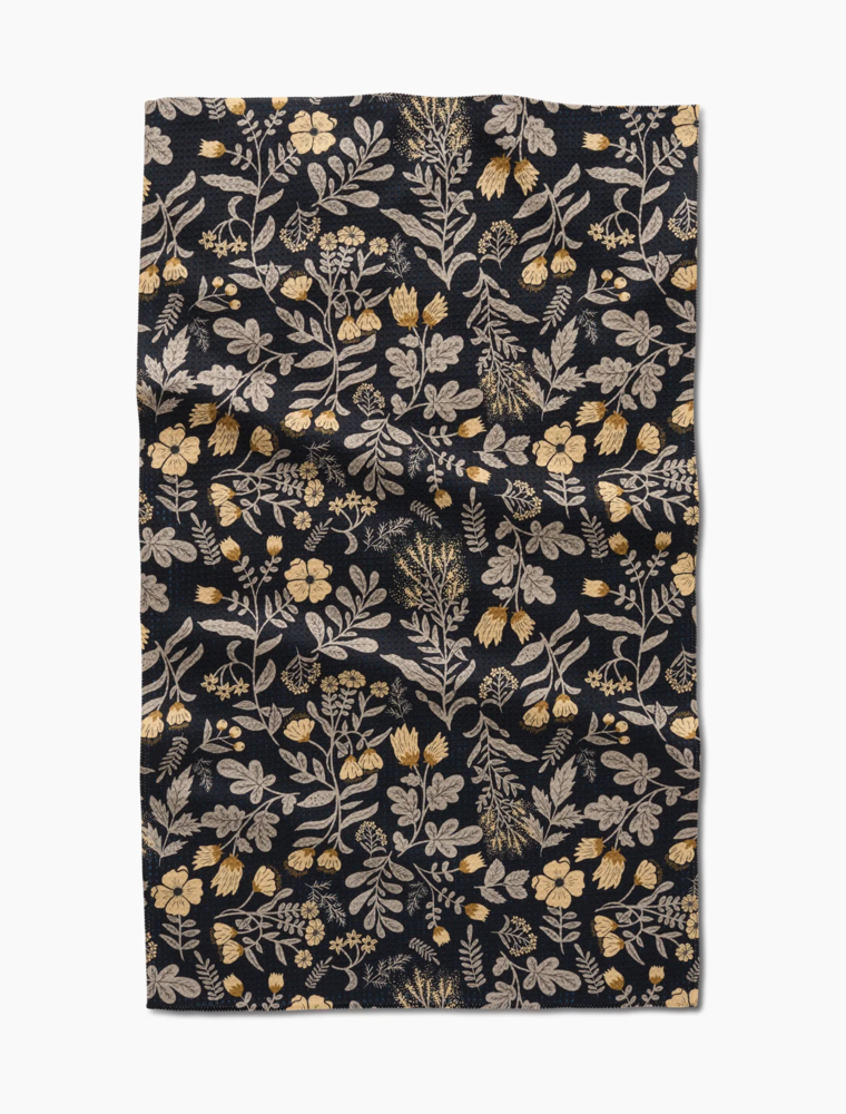 GEOMETRY Woodland Wildflowers Tea Towel