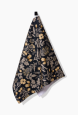 GEOMETRY Woodland Wildflowers Tea Towel