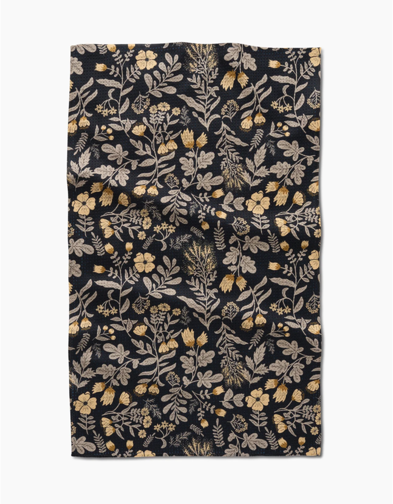 GEOMETRY Woodland Wildflowers Tea Towel