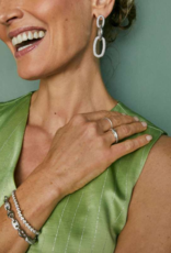 KENDRA SCOTT DESIGN Bailey Silver Pave Chain Bracelet in White Crystal KENDRA SCOTT DESIGN Bailey Silver Pave Chain Bracelet in White Crystal