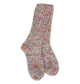 WORLD SOFTEST SOCKS Ragg Crew Sock in Boho