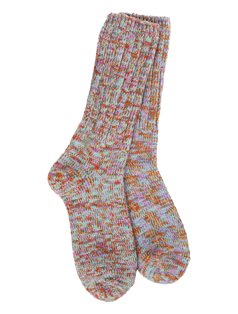 WORLD SOFTEST SOCKS Ragg Crew Sock in Boho