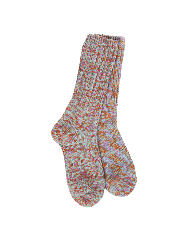 WORLD SOFTEST SOCKS Ragg Crew Sock in Boho