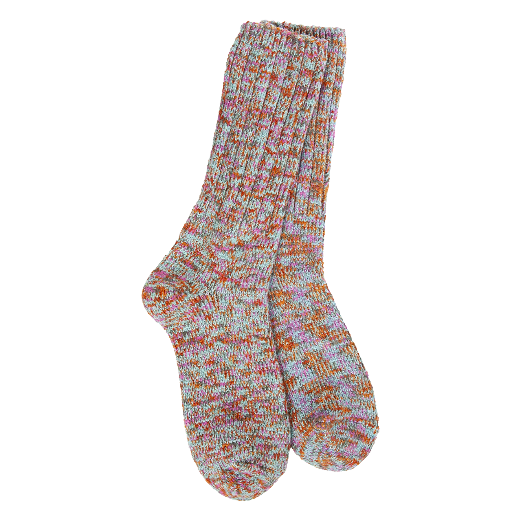 WORLD SOFTEST SOCKS Ragg Crew Sock in Boho