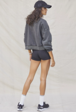 FREE PEOPLE MOVEMENT Intercept Pullover in Black