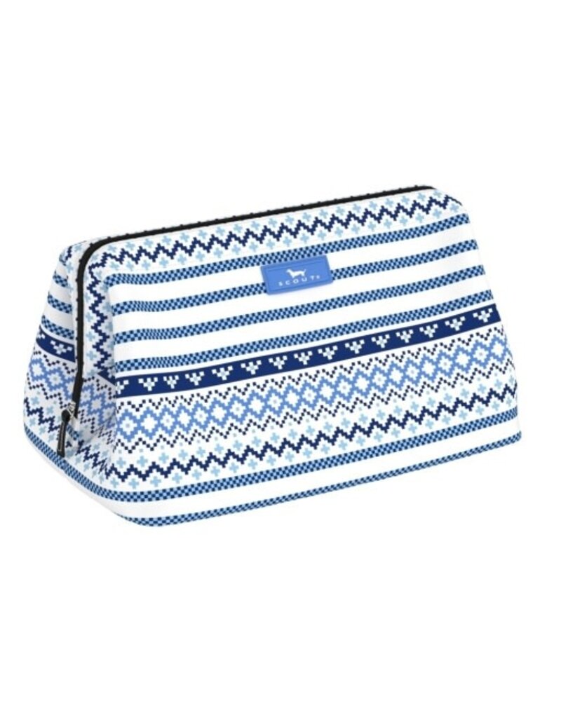 SCOUT Big Mouth Makeup Bag in Knit Happens