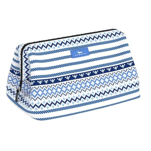 SCOUT Big Mouth Makeup Bag in Knit Happens