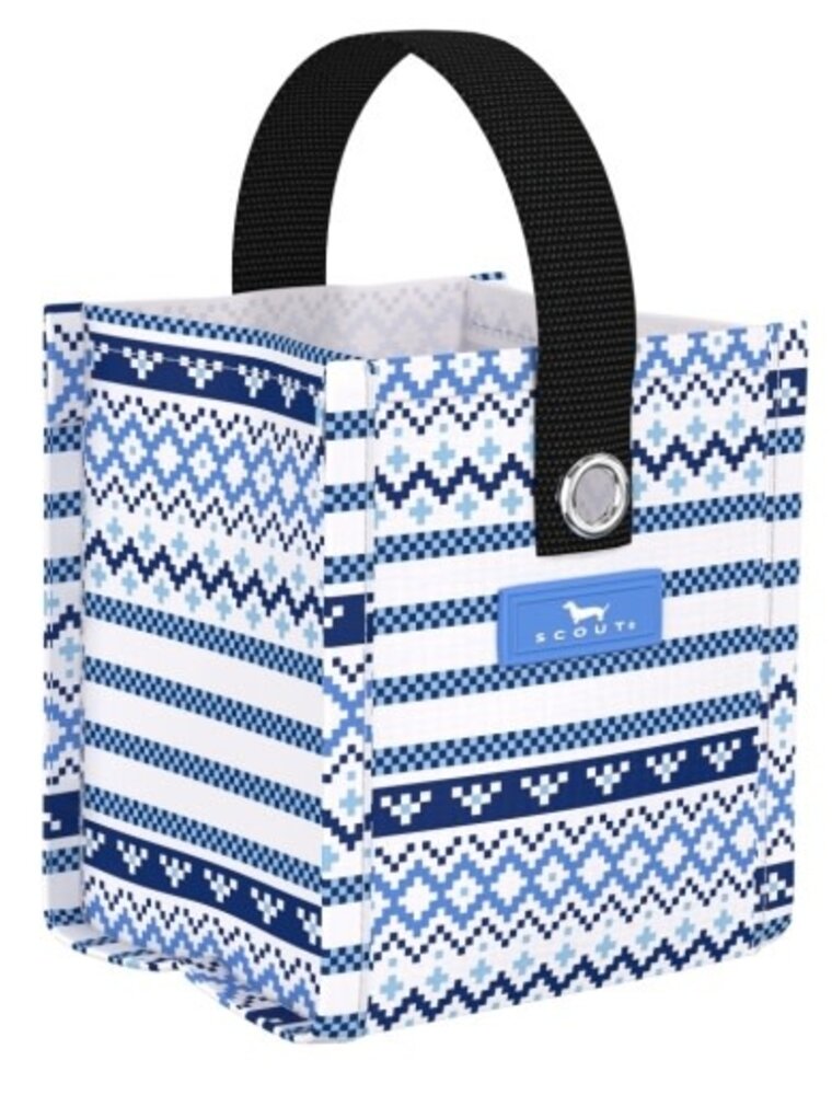 SCOUT Mini Package Gift Bag in Knit Happens