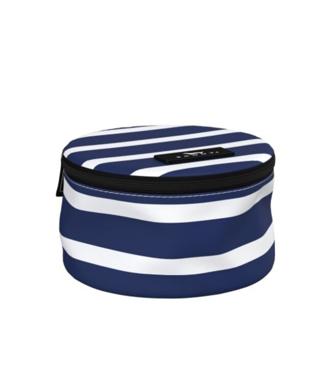 Perfect Gem Round Jewelry Case in Nantucket Navy