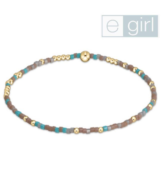 eGirl Hope Unwritten Bracelet - Where's The Beach?/Gold