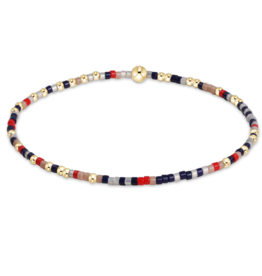 ENEWTON DESIGN Hope Unwritten Bracelet - Apple Bottom Jeans/Gold