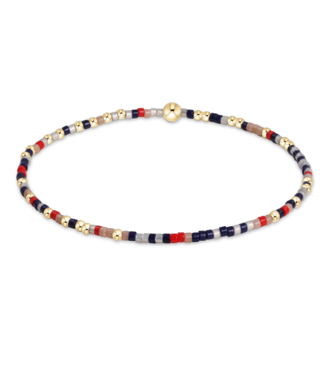 ENEWTON DESIGN Hope Unwritten Bracelet - Apple Bottom Jeans/Gold