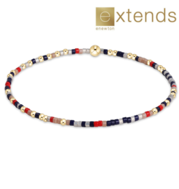 ENEWTON DESIGN Extends Hope Unwritten Bracelet - Apple Bottom Jeans/Gold
