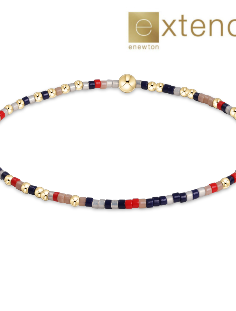ENEWTON DESIGN Extends Hope Unwritten Bracelet - Apple Bottom Jeans/Gold
