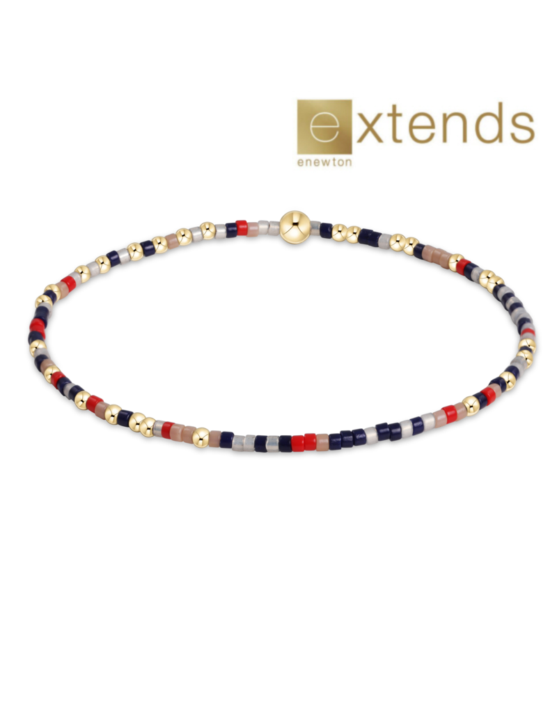 ENEWTON DESIGN Extends Hope Unwritten Bracelet - Apple Bottom Jeans/Gold