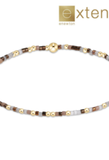 ENEWTON DESIGN Extends Hope Unwritten Bracelet - Wake Me Up Before You Cocoa/Gold