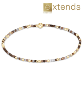 ENEWTON DESIGN Extends Hope Unwritten Bracelet - Wake Me Up Before You Cocoa/Gold
