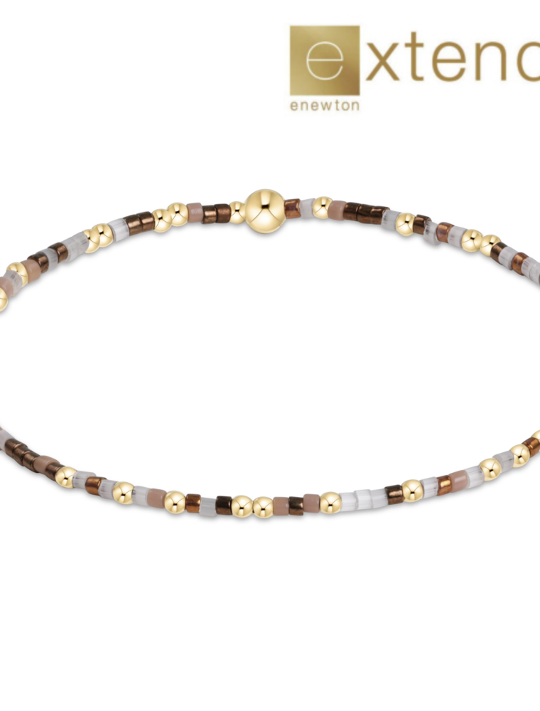 ENEWTON DESIGN Extends Hope Unwritten Bracelet - Wake Me Up Before You Cocoa/Gold