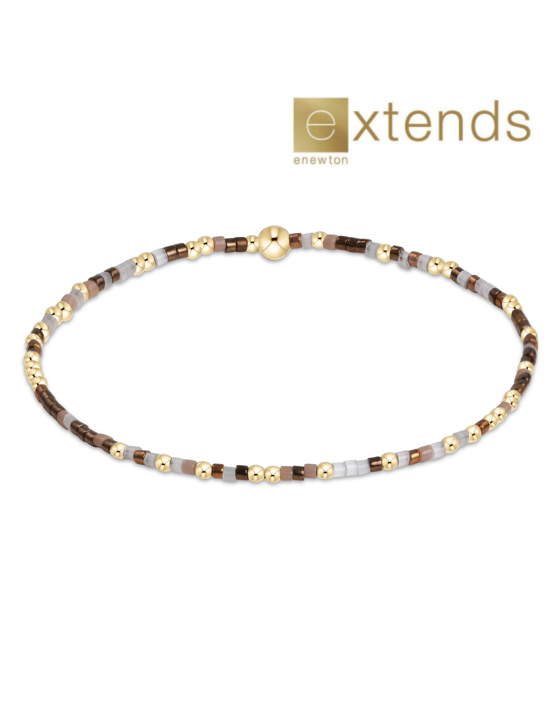 ENEWTON DESIGN Extends Hope Unwritten Bracelet - Wake Me Up Before You Cocoa/Gold