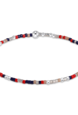 ENEWTON DESIGN Hope Unwritten Bracelet - Apple Bottom Jeans/Silver ENEWTON DESIGN Hope Unwritten Bracelet - Apple Bottom Jeans/Silver