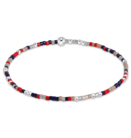 ENEWTON DESIGN Hope Unwritten Bracelet - Apple Bottom Jeans/Silver