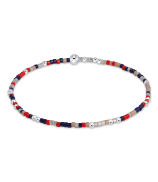 ENEWTON DESIGN Hope Unwritten Bracelet - Apple Bottom Jeans/Silver