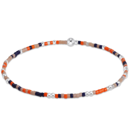 ENEWTON DESIGN Hope Unwritten Bracelet - Give' Em Pumpkin To Talk About/Silver