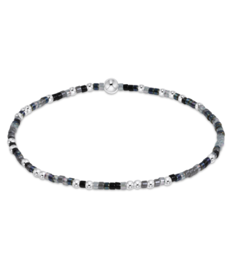 ENEWTON DESIGN Hope Unwritten Bracelet - Nothin' Good After Midnight/Silver