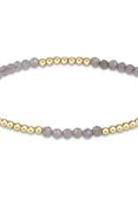 ENEWTON DESIGN Blissful Pattern 2.5mm Bead Bracelet in Labradorite/Gold