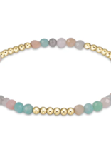 ENEWTON DESIGN Blissful Pattern 2.5mm Bead Bracelet in Hot Mess SS25/Gold
